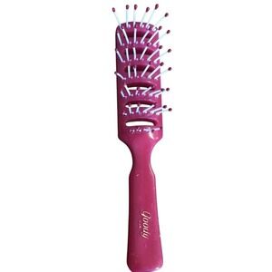 GOODY Pink‎ 6" Vented Styling and Finishing Brush Comfor-tip Bristles Pink Tip